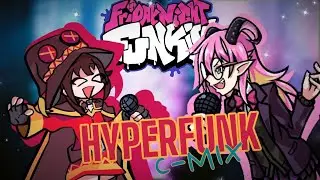 FNF Hyperfunk C-MIX but Megumin and Aloe (Nerd) sing it | FNF Cover