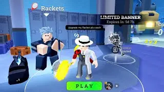 How to upgrade Rackets in RACKET RIVALS (Roblox)
