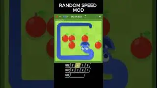 Snake Game but the speed keeps changing