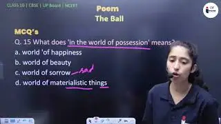 What does 'in the world of possession' means?