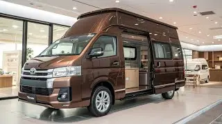 Новый кемпер Toyota 2026 года &ndash; создан для путешествий в любых условиях, разработан для комфортно...