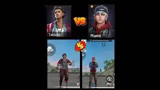 TATSUYA vs maxim Checreter ability test 🔥||WHO IS BEST 😱|| #ability #test #ff #gaming