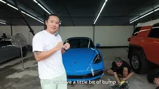 Car Wrap Teaser at Second Skin Industries Manila | Damage Fix & Prep