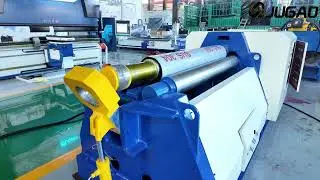 JUGAO W12-6&times;1200 Four-roll Plate Rolling Machine: Born for Harsh Industrial Applications