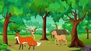 Fox want to Hunt Deer #fox #forest #hunting