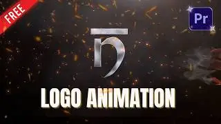 Free Metallic Logo Animation for Premiere Pro | 2025 Template