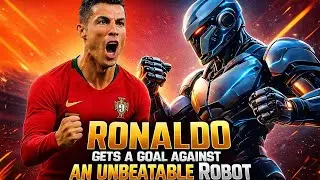 Cristiano scores against an unbeatable goal keeping Robot@gpextra-f2t @SkySportsNews 