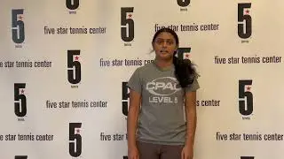 Santoshi Yadagiri Tennis Recruiting Video Class of 2025