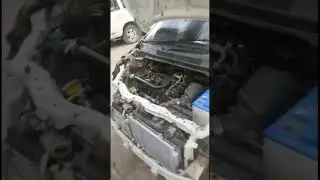 Ritz full Ac service Compressor Radiator change #trending #shorts #2025 #automobile #modified #new