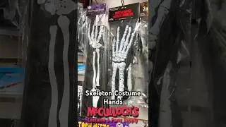 Monster and Skeleton Costume Gloves. #shortvideo #costume #short