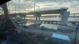West bound New Jersey transit portal bridge update