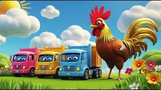 Baby Truck&rsquo;s F Rooster Fun &ndash; Letter F Phonics Song for Kids