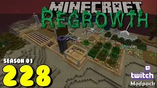 Regrowth S01E228 - All This For Some Lithium Dust - Minecraft Modpack Let's Play