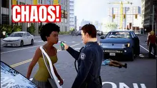 Dealing With Idiots That Can&rsquo;t Drive in Police Simulator!