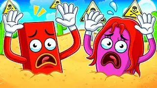 Can Save The Shapes ESCAPE ALL QUICKSAND TRAPS In Roblox!? (Save The Shapes)