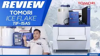REVIEW MESIN ES FLAKE DENGAN KAPASITAS 1.5 TON PERHARI - TOMORI ICE FLAKE TIF-15AS