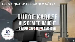 SEVERIN SEVO GT #4: Duroc Karree (Frenched Racks) im kalten „E-Rauch“ - SEVERIN SEVO trifft SMO-KING