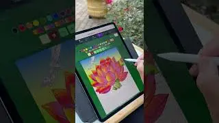 Relax & Color Online in the Garden 🌸 Free Fun on ColoringBits.com #NursingHomeActivities #ArtTherapy
