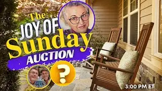 The Joy of Sunday Auction 5/7 Guest Patrick Murphy!