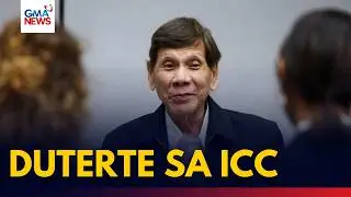 FULL - Ex-Pres. Duterte attends third ICC status conference on crimes against humanity | GMA News