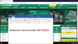 betwinner au cameroun 2019 promo code=BET13634