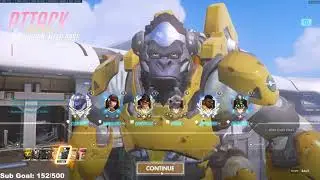 CLONEMAN16 INSANE WINSTON! OVERWATCH GAMEPLAY SEASON 24 TOP 500