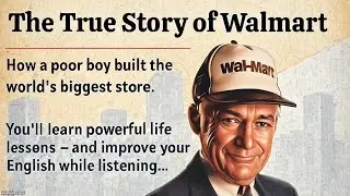 От нуля до миллиардов: удивительная история Walmart | Практика аудирования на английском языке, у...