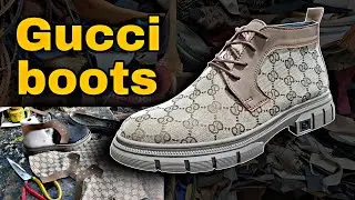 DIY Guide: How to Make Stylish Brown Gucci Boots at Home