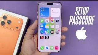 iPhone 17 Pro Max - How To Set Up Passcode