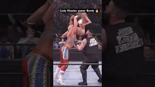 Cody Rhodes power Bomb #codyrhodes #kevinowens #wwenxt #wweraw #wwe2k24 #intergender #bikini