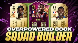 BEST 300K SQUAD BUILDER IN FIFA 22 ULTIMATE TEAM!