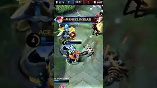GAMEPLAY BEATRIX MOMENT! Sub-Machine Gun? Sniper? Shotgun? Mobile legends #shorts #mobilelegends