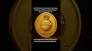 Moonbag ($BAG) Do you have a moon bag?  #moonbag #memes #crypto #viralvideo #viralshorts #100xgains