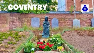 Coventry Walk in Summer 🇬🇧 COVENTRY Cathedral Ruins tour | England | Coventry walking tour 4K HDR.