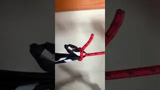how to connect rope to cloth #rope #campingtips #bracelet #campinglife