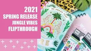 The Happy Planner&reg;️  2021 Jungle Vibes - Spring collection