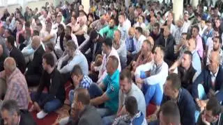 Bajram namaz u džamiji u Rajčinoviću - muftija sandžački Muamer ef. Zukorlić