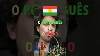 CURDO & PORTUGU&Ecirc;S #linguistica #linguas #idiomas #curdo #historia #portugues #origem