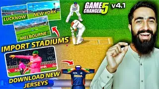 Game Changer 5 V4.1 Download Stadiums And Jerseys Tutorial