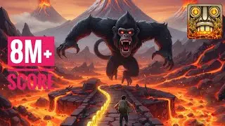 8 Million+ Score | Volcano Island | Temple Run 2 with Usain Bolt 🏃