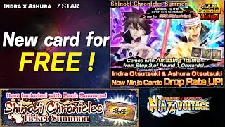 NxB NV: Summon FREE Card Indra x Ashura 7 star Kit