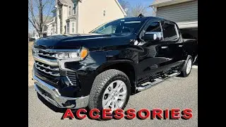 INSTALLED ACCESSORIES ON MY 2023 CHEVY SILVERADO LTZ