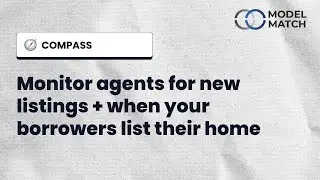 Monitor your market & get alerted when agents are listing properties | Model Match