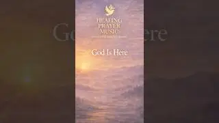 God Is Here | Peaceful Worship Music for Prayer & Hope (1 Minute) #shorts