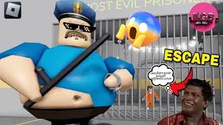 barry's prison run gameplay | தமிழ் | M.Karthikeyan | roblox | on kgb!
