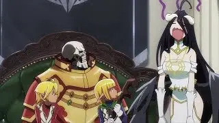 Albedo jealous of aura bella fiora #overlord #anime