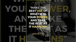EPICTETUS - 10 Life changing Quotes #short #shortvideo #stoicism #epictetus