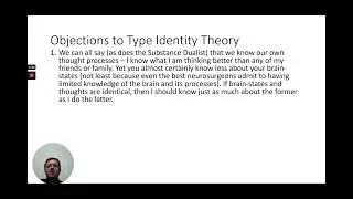 Type & Token Identity Theories