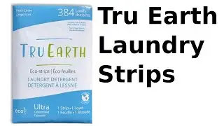 Product Review - Tru Earth Laundry Strips