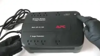 Как заменить аккумулятор APC Back-UPS ES 550